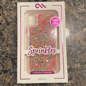 Case Mate sprinkles IPhone XR Case NWT !